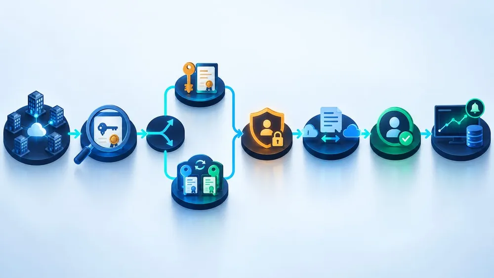 Workflow for updating and testing Contentful SAML certificates