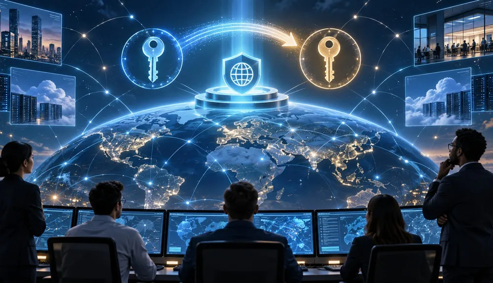 Business technology team checking DNSSEC root key rollover readiness