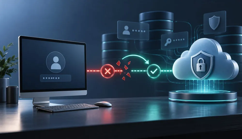 Secure authentication connection being reset between a Windows computer and a cloud service