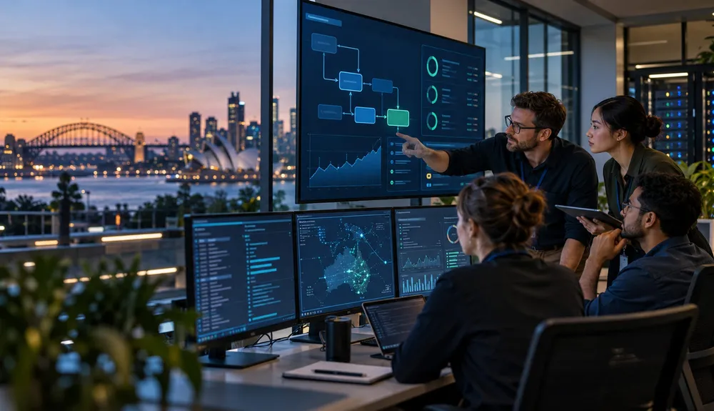 Website operations team preparing a controlled Umbraco security update