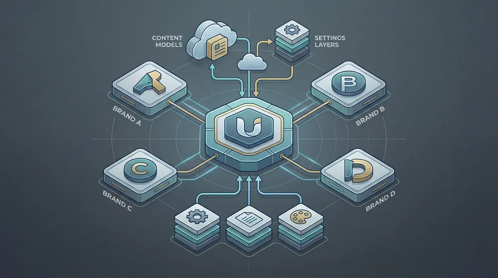 Recommended architecture for a shared Umbraco platform