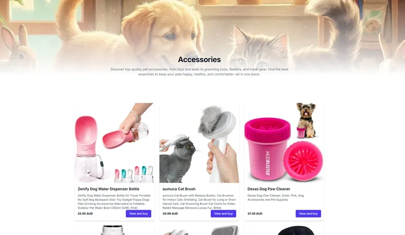 SelPage sample store