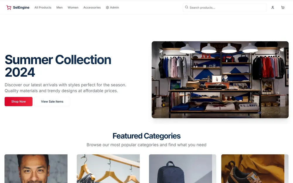SelEngine – Commerce Accelerator
