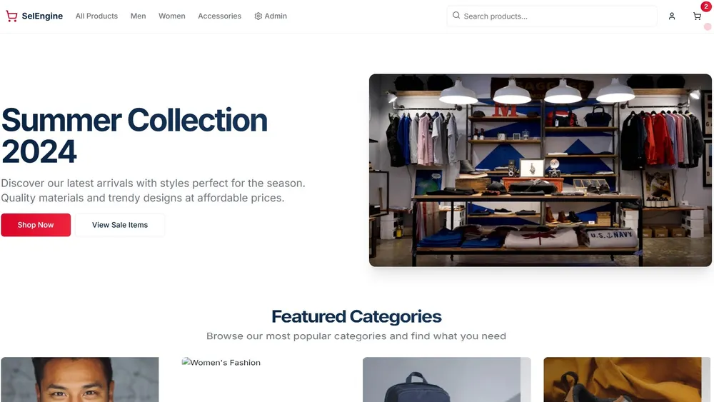 SelEngine – Commerce Accelerator